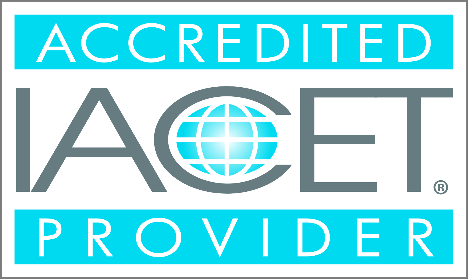 ACCREDITED IACET® PROVIDER