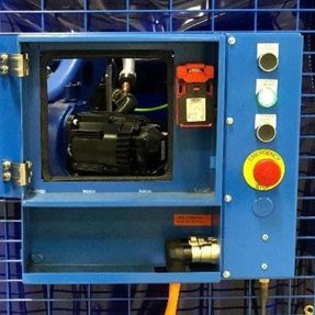 Tip change box for ArcWorld welding cells