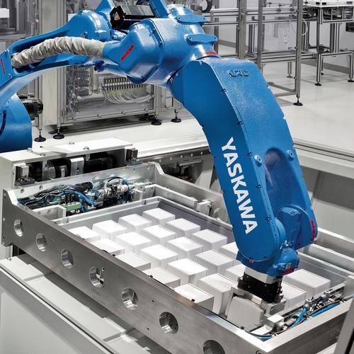 ProFace HMI operator station for ArcWorld welding cells